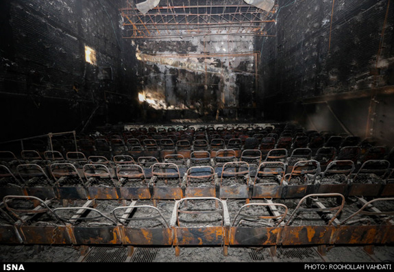 عکس های سینما جمهوری پنج سال بعد از آتش سوزی